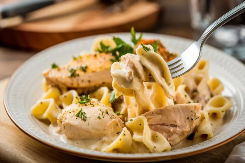 What is Chicken Alfredo Sauce Made Of